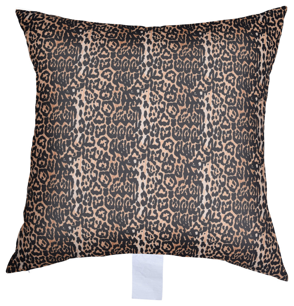 Dann Foley Printed Cushion Cheetah Upholstery