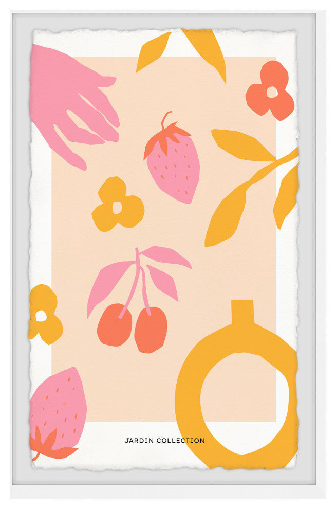 "Fruit Garden" Framed Painting Print, 20x30