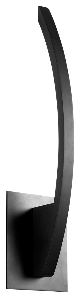 Oxygen Lighting 3-553-15 Bolo 1-Light Wall Sconce, Black