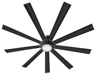 Hinkley Turbine 80" Led Smart Fan, Matte Black