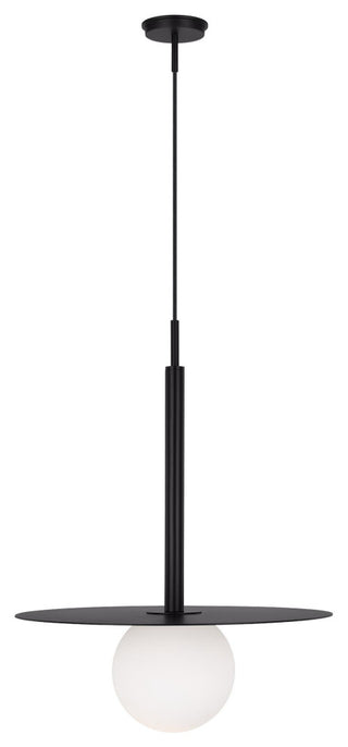 Nodes Large Pendant, Midnight Black