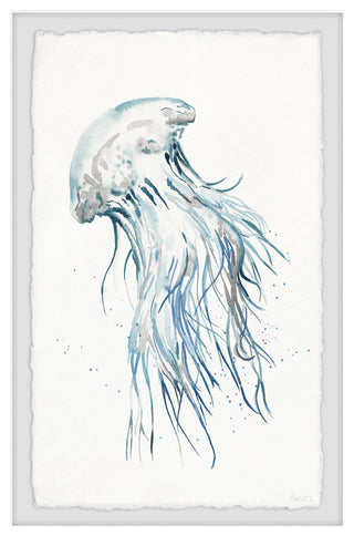 "Luminous Jellyfish" Framed Painting Print, 20"x30"