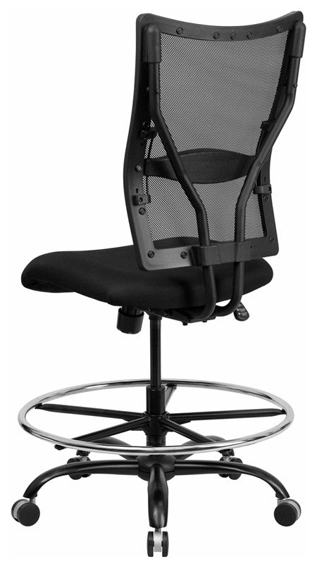 Black Drafting Stool WL-5029SYG-D-GG