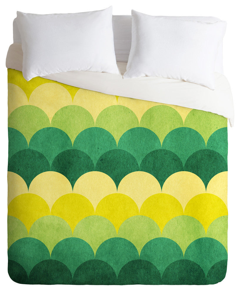 Deny Designs Arcturus Scales Duvet Cover - Lightweight
