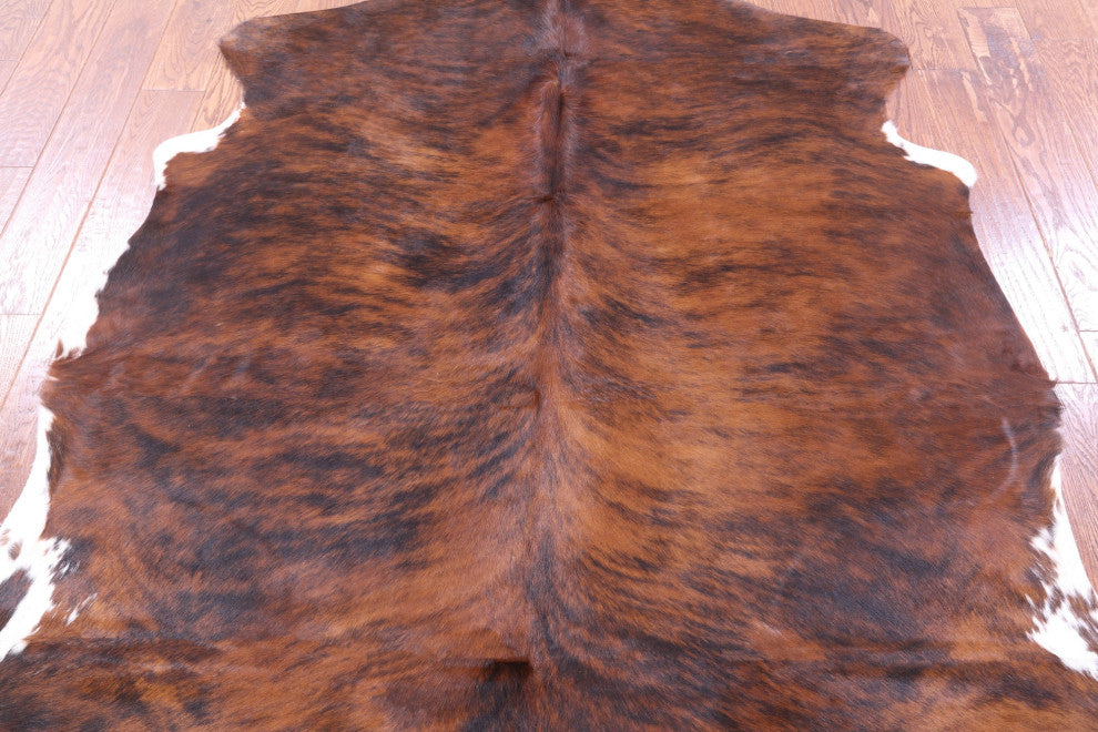 Brindle Natural Cowhide Rug 6' 10" X 6' 0" C2234