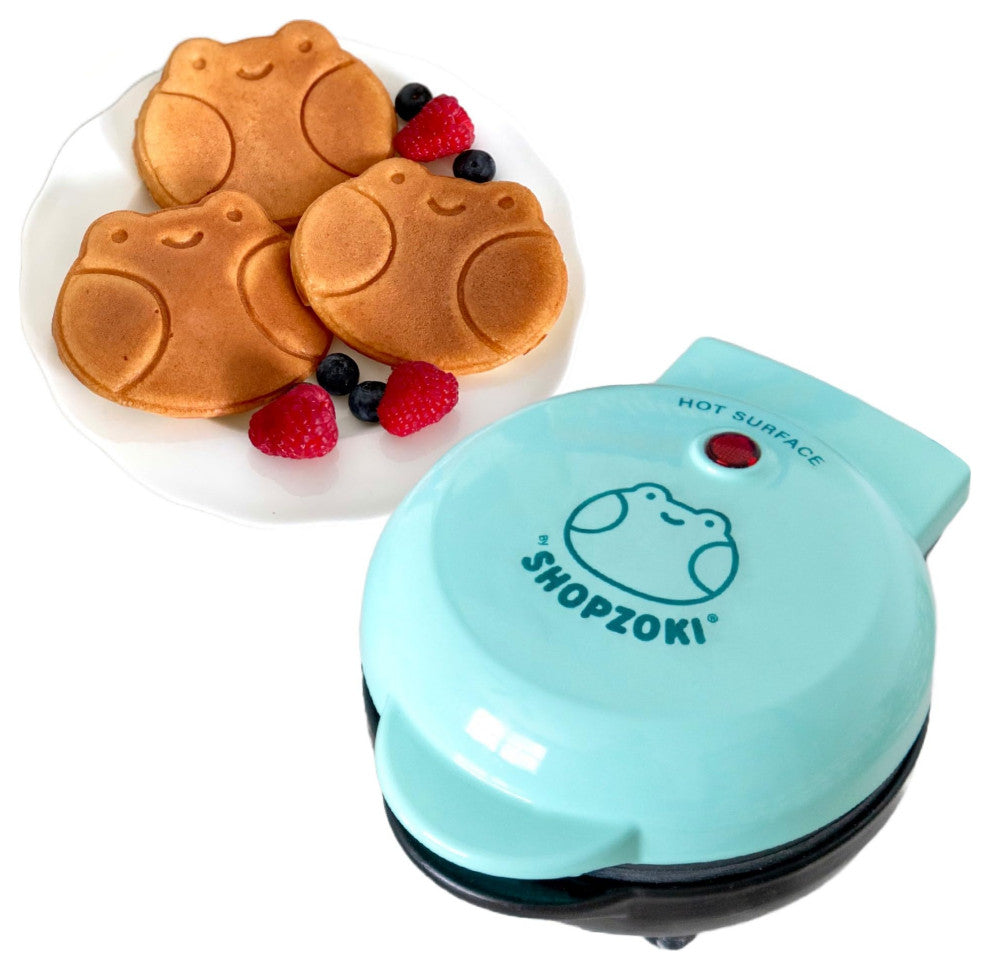 Ebbo Frog Waffle Maker, Non-Stick Waffle Maker, Cute Gifts