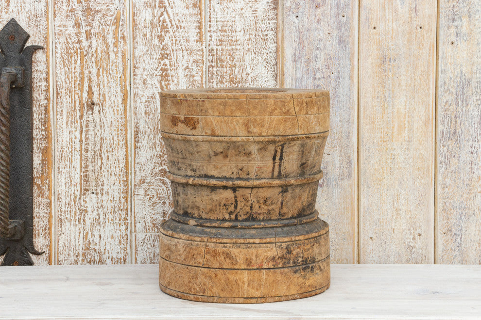 Turned Rice Grinder Pot