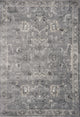 HomeRoots 7' x 9' Polypropylene Grey Area Rug