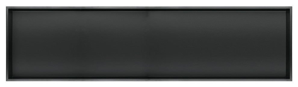 Pulse NI-1248-MB ShowerSpas Stainless Steel Niche In Matte Black