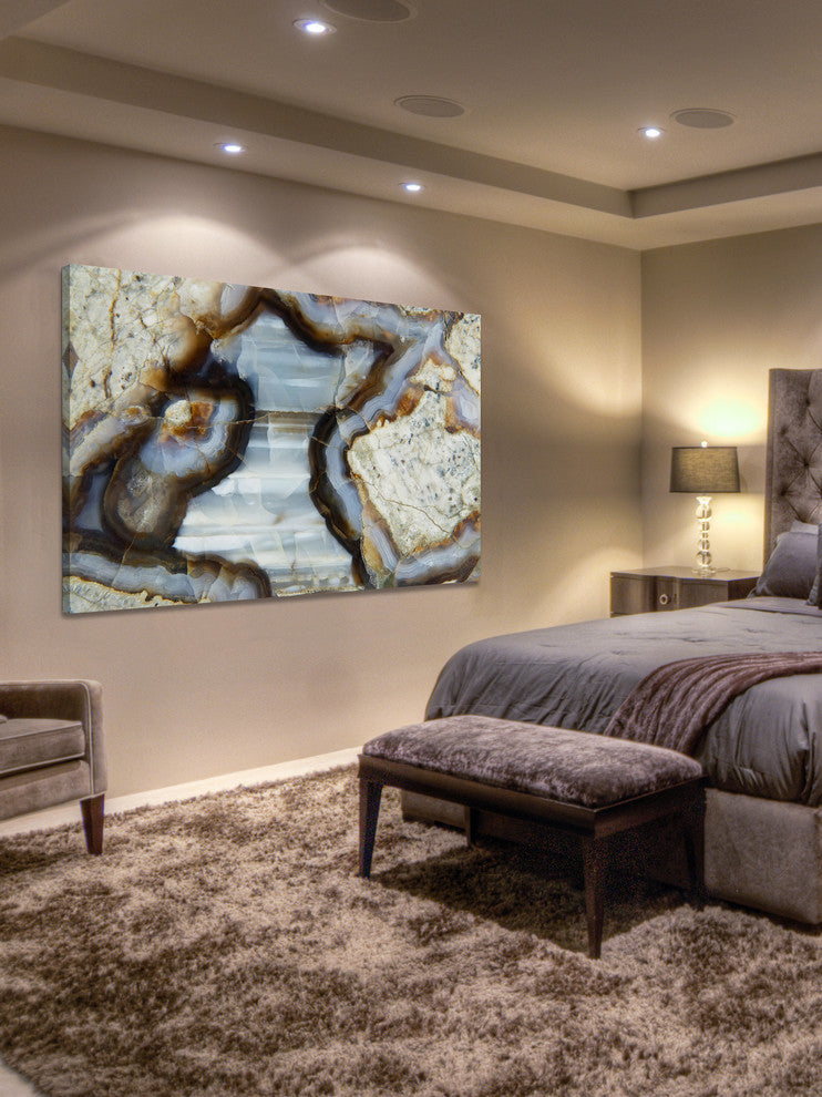 "Center Light" Painting Print on Canvas