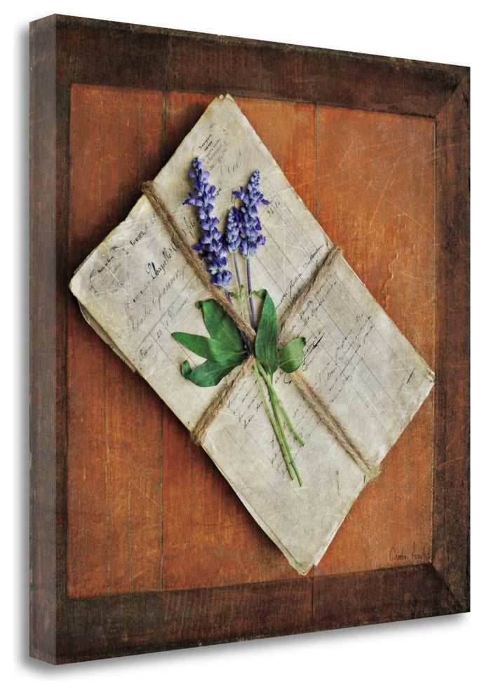 "Letters To Home II" By Cristin Atria, Giclee Print on Gallery Wrap Canvas