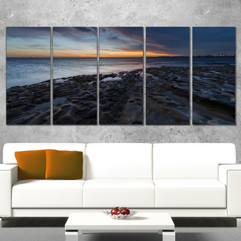 "La Perouse Beach Sydney" Canvas Print, 5 Panels