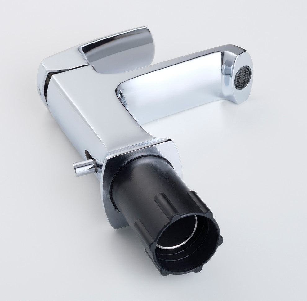 Ella Single Hole Faucet, Chrome