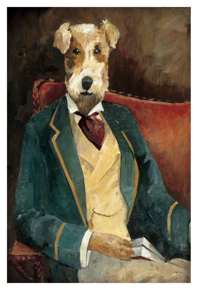 "Edgar Allen Paw" Digital Paper Print by Avery Tillmon, 18"x26"