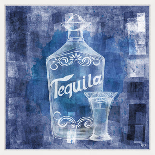 "Tequila Haze" Framed Painting Print, 32"x32"