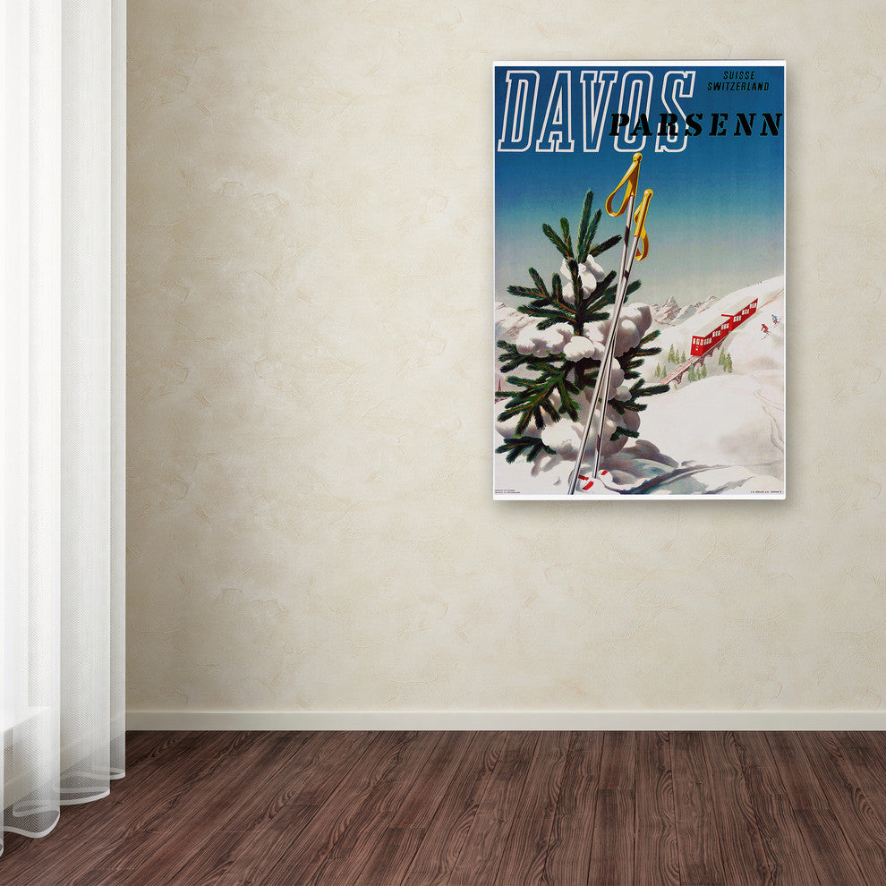 Vintage Lavoie ''Travel 305'' Canvas Art, 30x47