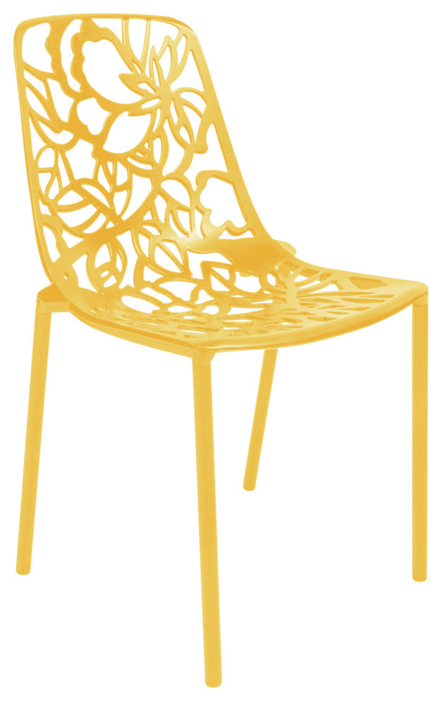 LeisureMod DC23Y Modern Devon Aluminum Chair