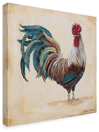 Jean Plout 'Rooster 4' Canvas Art