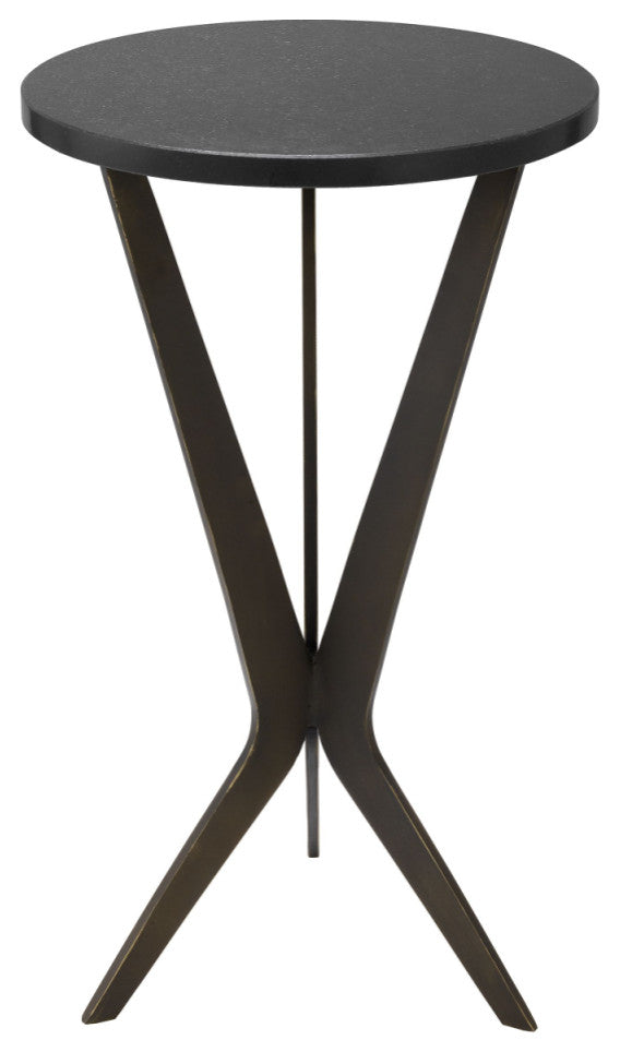 Bronze Round Side Table | Eichholtz Malone