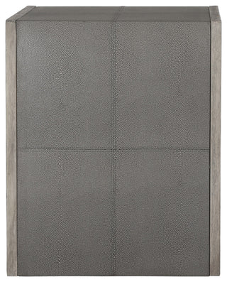 Uttermost Aerina Modern Gray end table