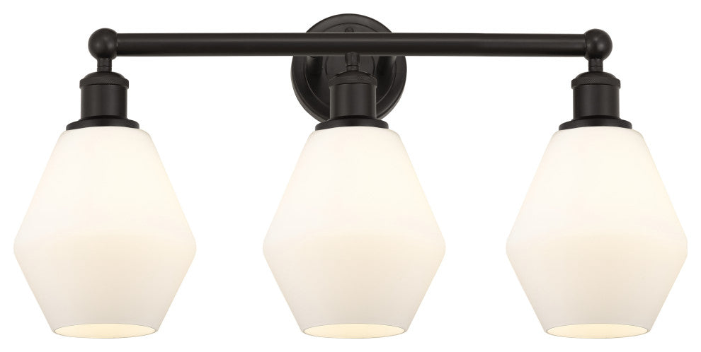 Innovations 616-3W-OB-G651-6 3 Light Bath Vanity Light, Oil Rubbed Bronze