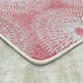 Make A Wish 3'10" x 5'4" area rug in color Blush