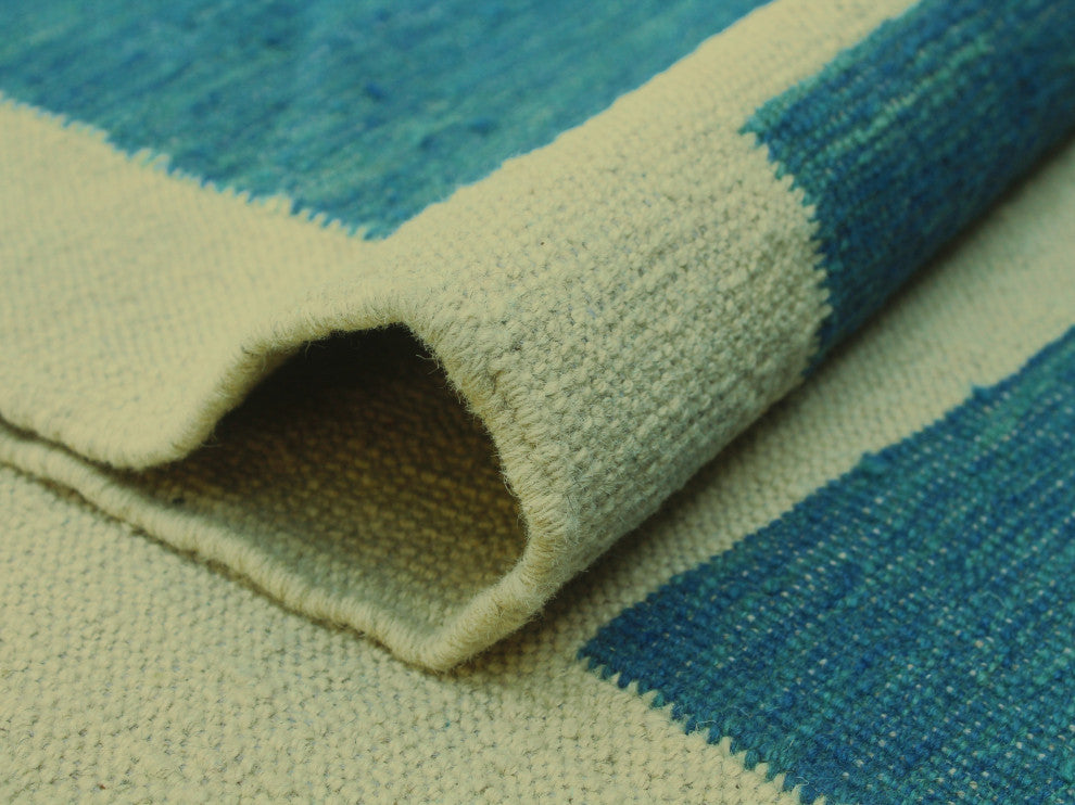 Winchester Kilim Ormemund Blue Rug