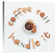 "Food Lettering: Coffee Can Handle It" Canvas Giclee by Dina Belenko, 18"x18"