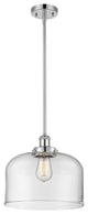 Innovations 916-1S-WPC-G72-L 1-Light Mini Pendant, White, Polished Chrome