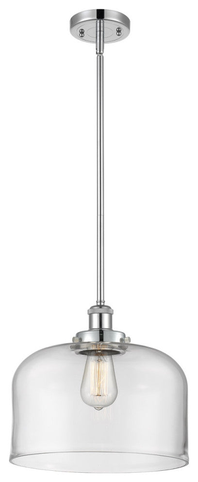 Innovations 916-1S-WPC-G72-L 1-Light Mini Pendant, White, Polished Chrome