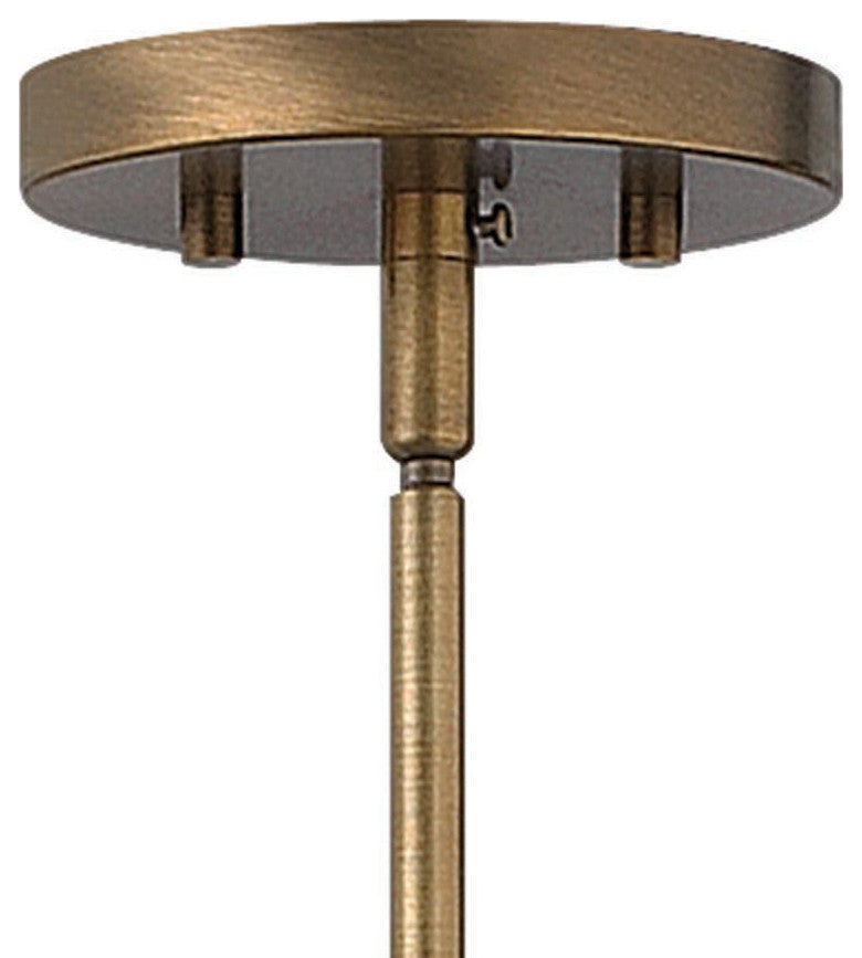 Hinkley Fulton Small Open Frame Pendant, Bronze