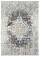 Uttermost - 71509-8 - Rug - Poneto - White, Gray, Charcoal, Saffron