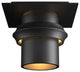 Twilight Small Dark Sky Friendly Outdoor Semi, Coastal Black Finish