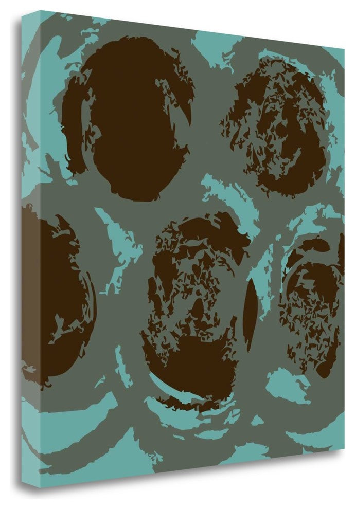 "Circular Motion" By Natasha Barnes, Giclee Print on Gallery Wrap Canvas