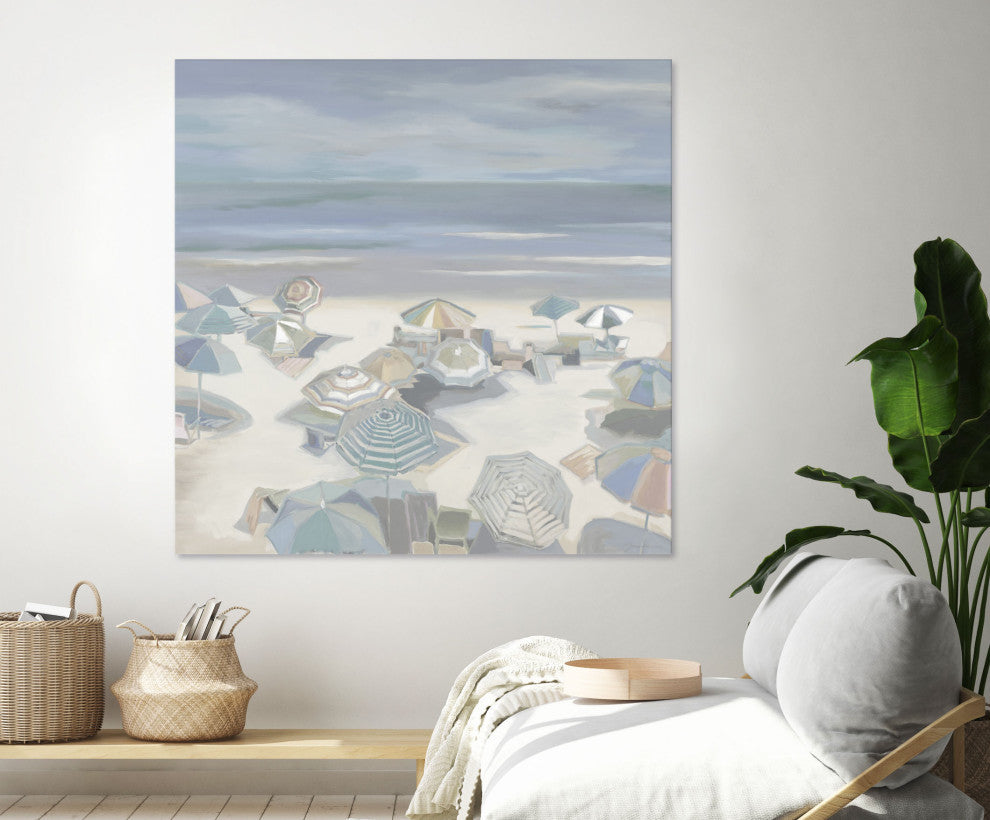 Beach Party - 84 x 84 by Liz Jardine