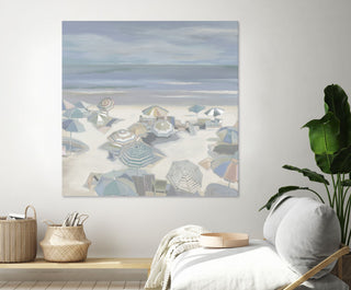 Beach Party - 84 x 84 by Liz Jardine