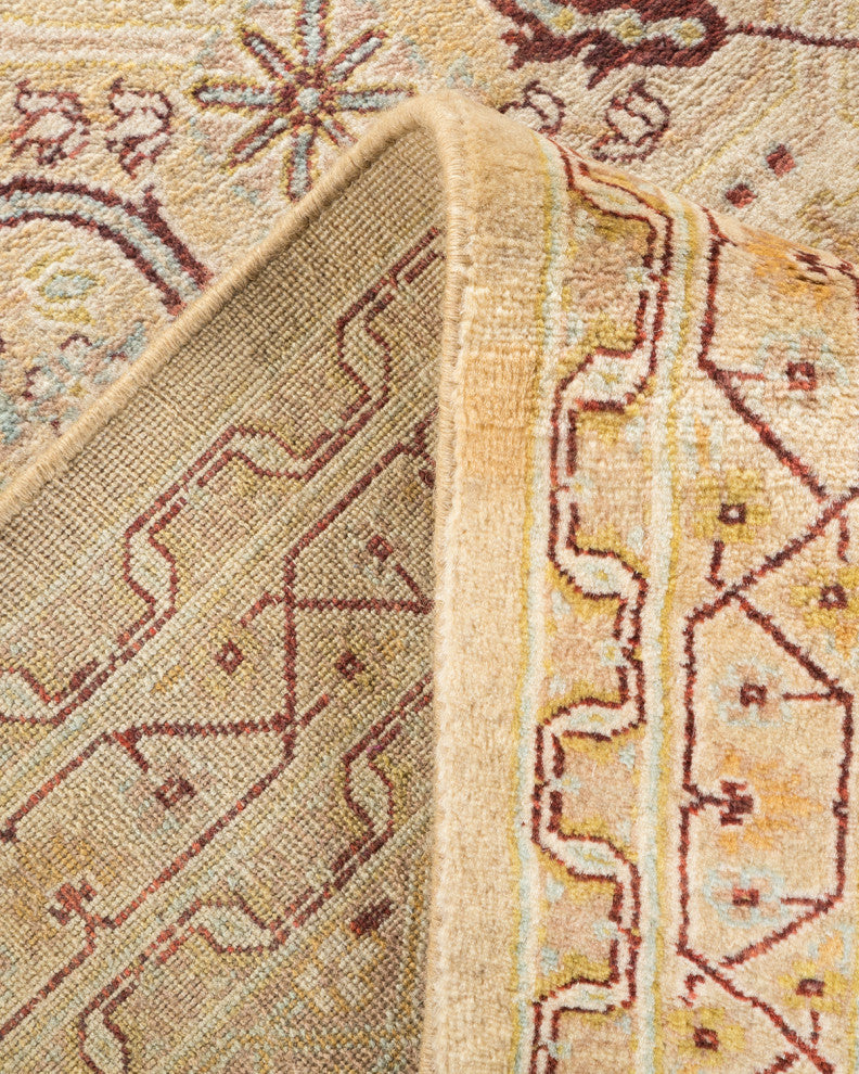 Anastasia, One-of-a-Kind Hand-Knotted Area Rug Ivory, 8'1"x10'0"