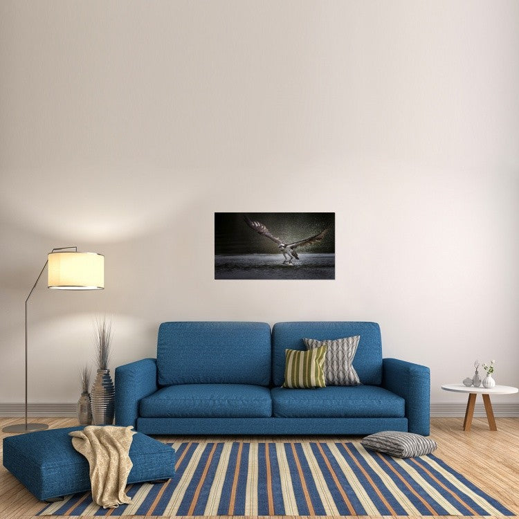 "Deadly Catch" Stretched Canvas Giclee by Phillip Chang, 40x22"
