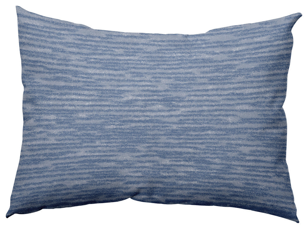 14" x 20" Marled Knit Decorative Indoor Pillow, Cadet Blue