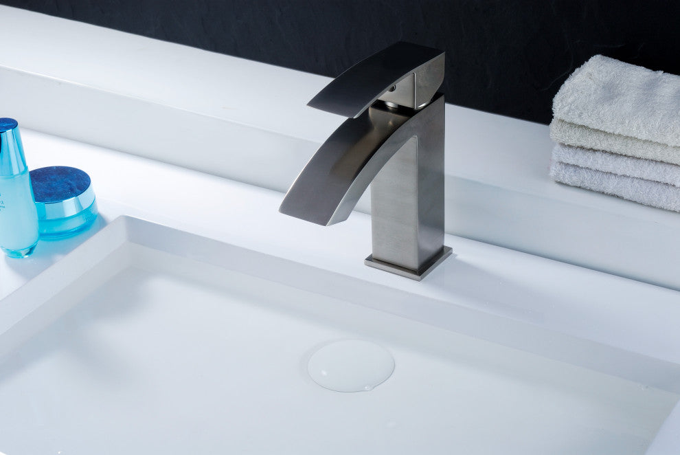 ANZZI Revere Series 1-Handle Low-Arc Bathroom Faucet