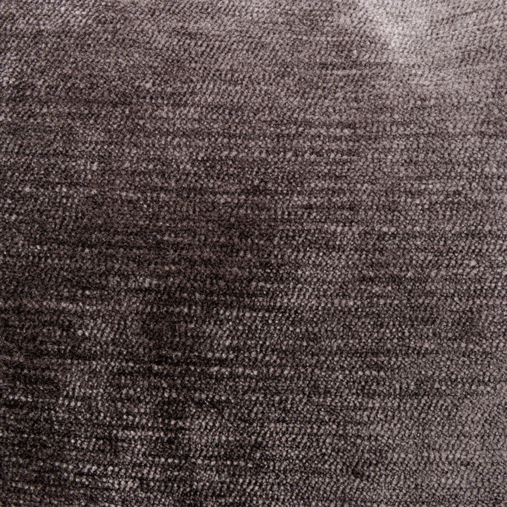 The Smith 13"x24" Oblong Chenille Pillow, Set of 2, Graphite