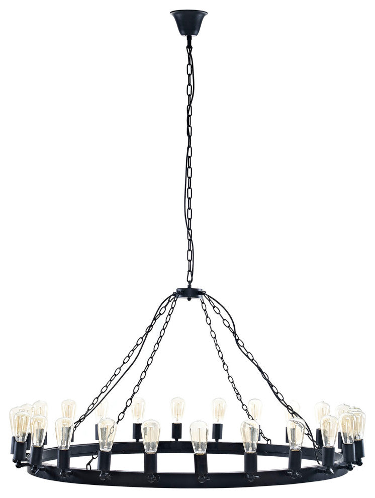 Brown Teleport 52" Chandelier