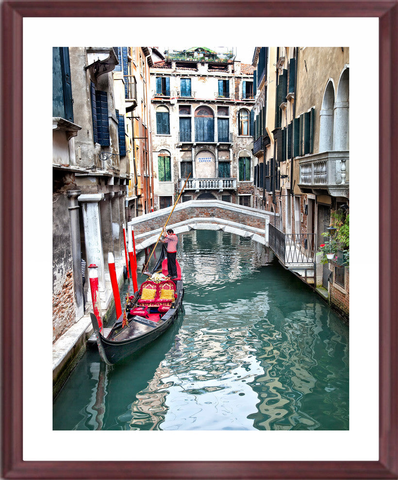 Artwork, Attendere, Venezia The Venice Collection, Framed