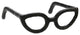 Aluminum Glasses Sculpture, Black