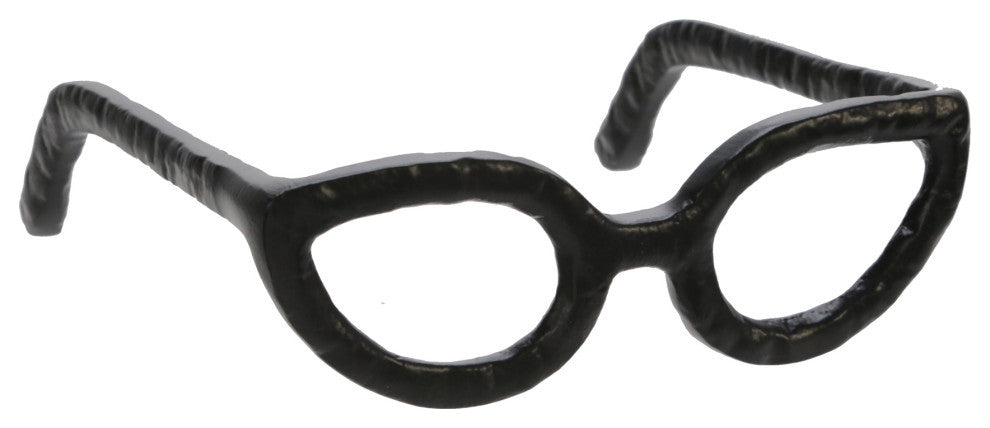 Aluminum Glasses Sculpture, Black