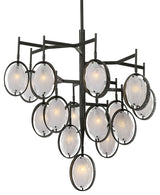 Uttermost Maxin 15 Light Large Bronze Chandelier, 21344