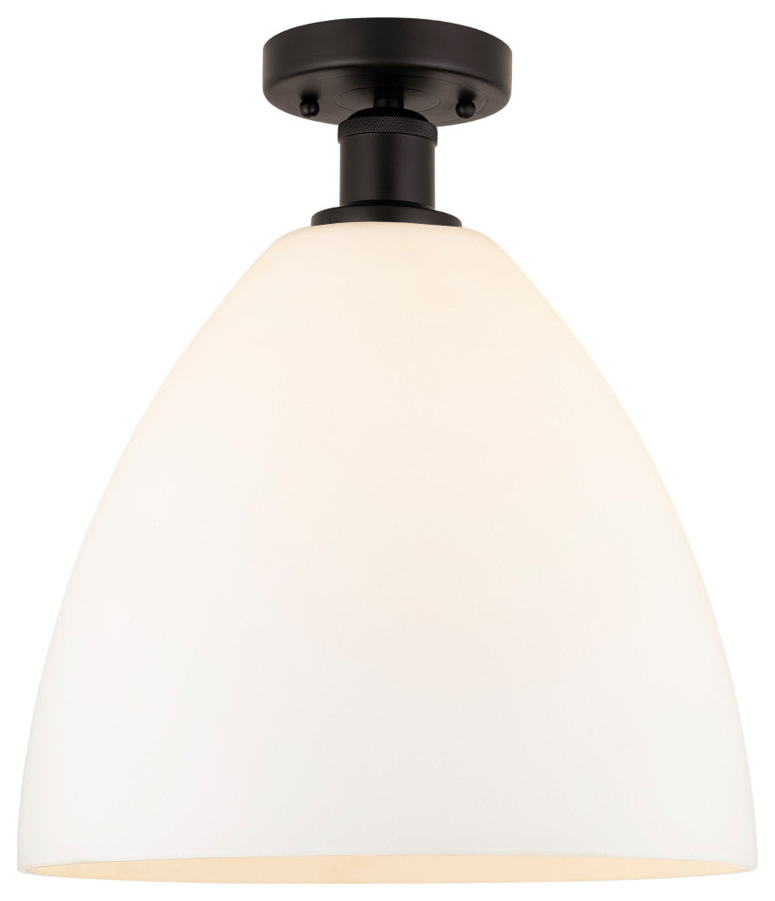 Innovations 616-1F-OB-GBD-121 1 Light Semi-Flush Mount, Oil Rubbed Bronze
