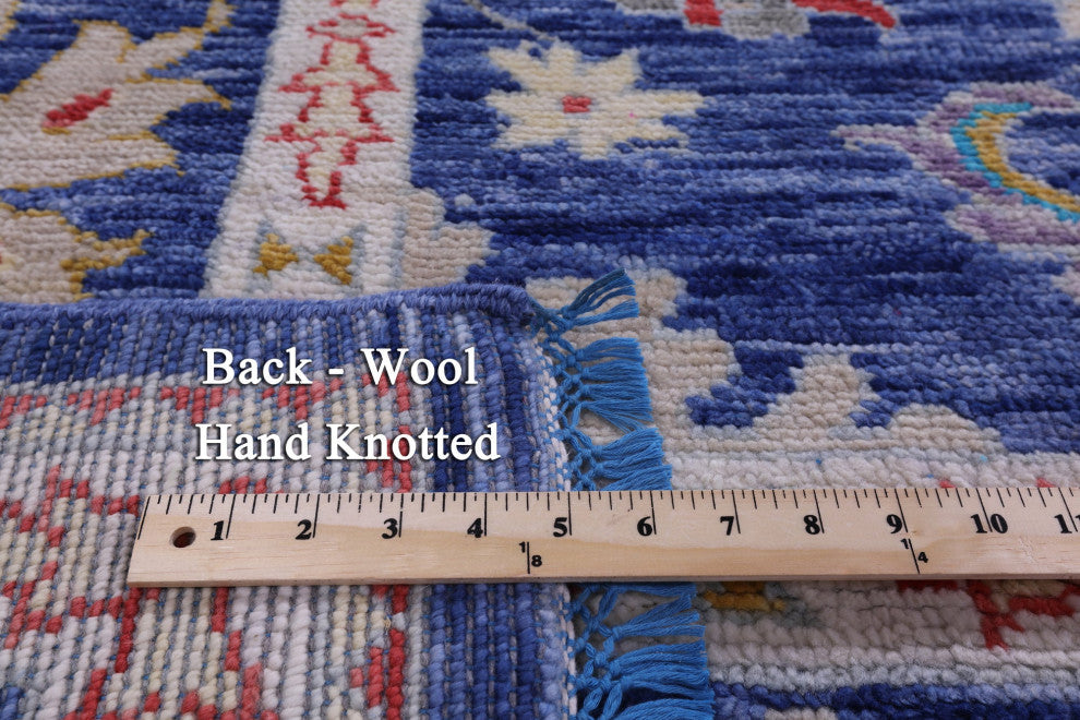 10' 1" X 13' 10" Turkish Oushak Handmade Rug - Q15609