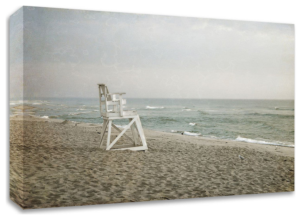 Lifeguard Chair at Dawn by Brooke T. Ryan, Print on Canvas, 36" x 24"