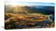 Mountains Glowing in Sunlight, Landscape Canvas Art Print, 40x20
